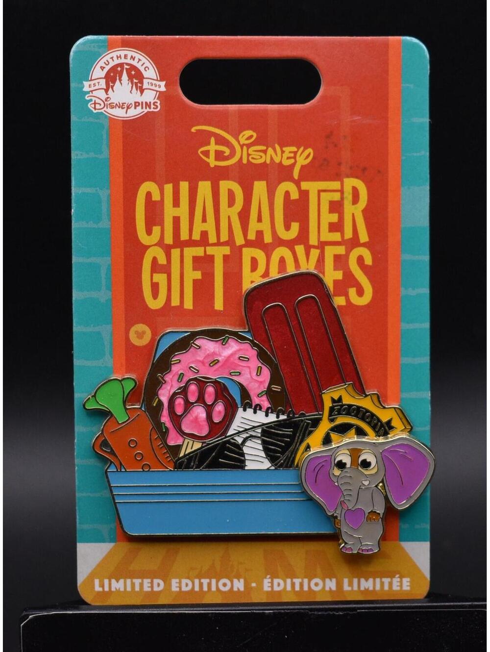 Disney Character Gift boxes Zootopia LE 2250 Pin (C5)